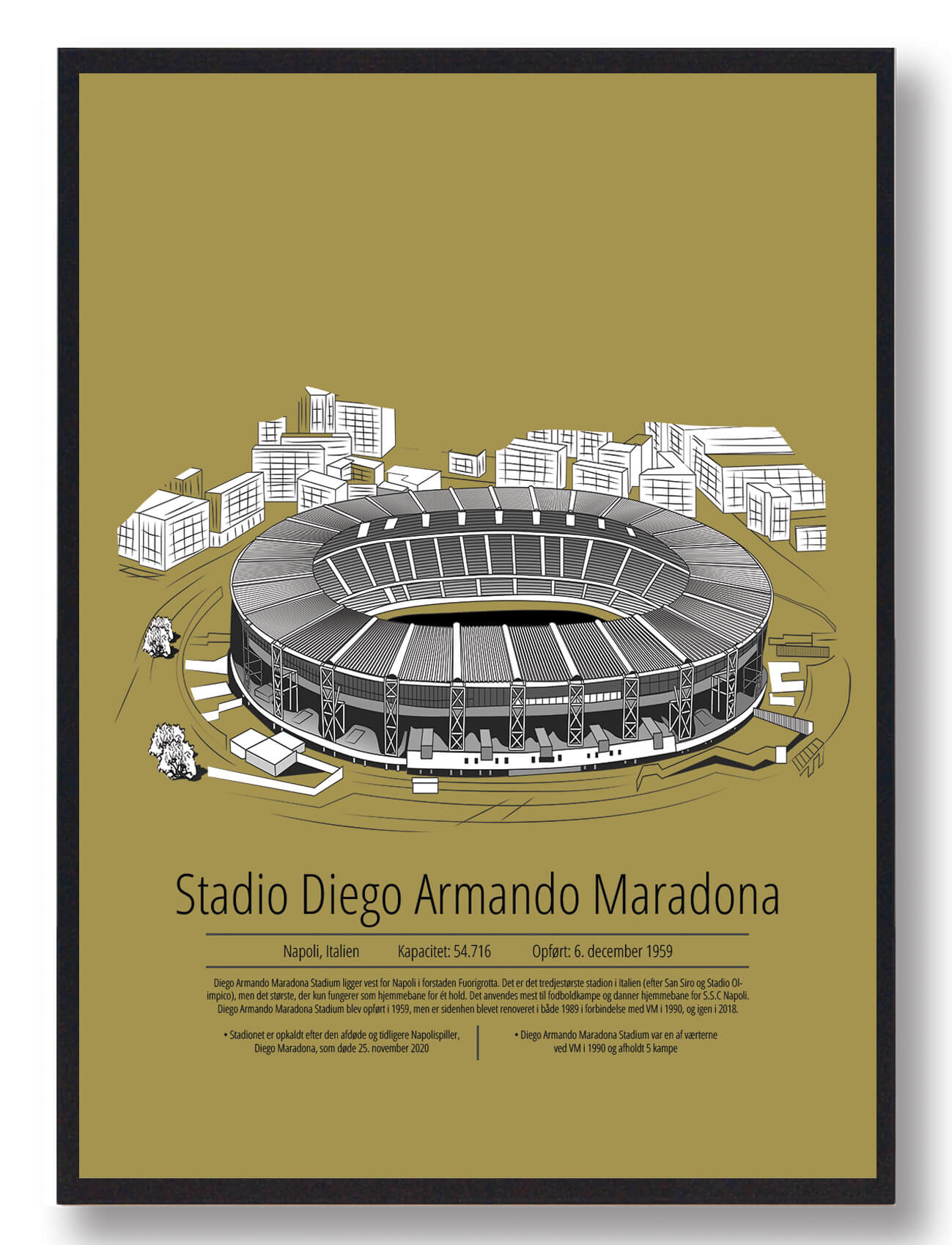 Stadio San Paolo - Napoli gul