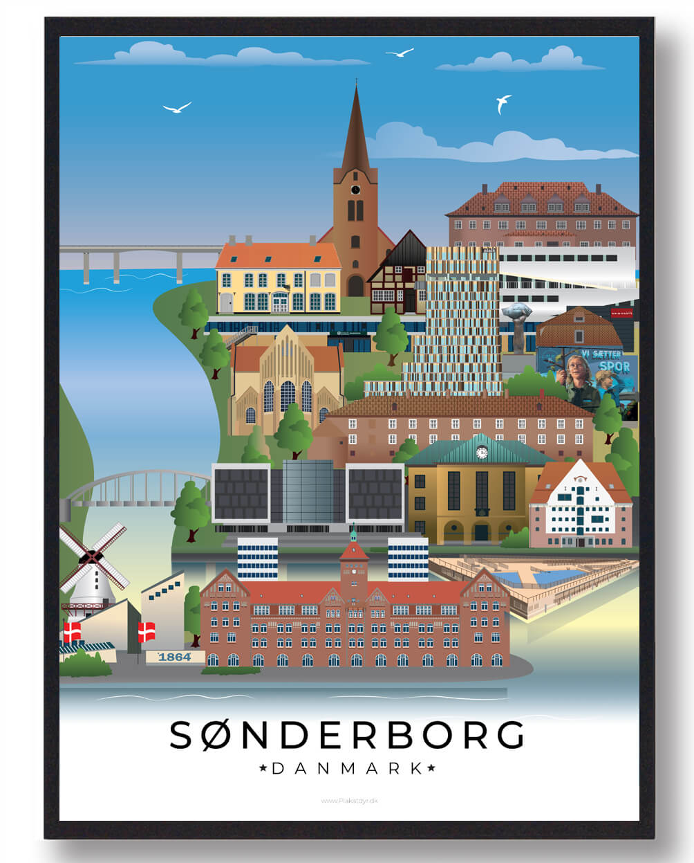 Sønderborg byplakat