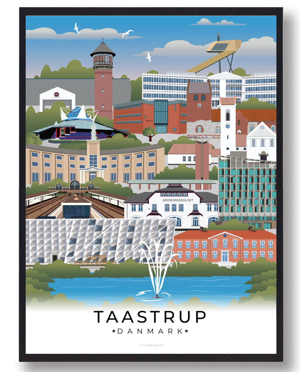 Taastrup byplakat
