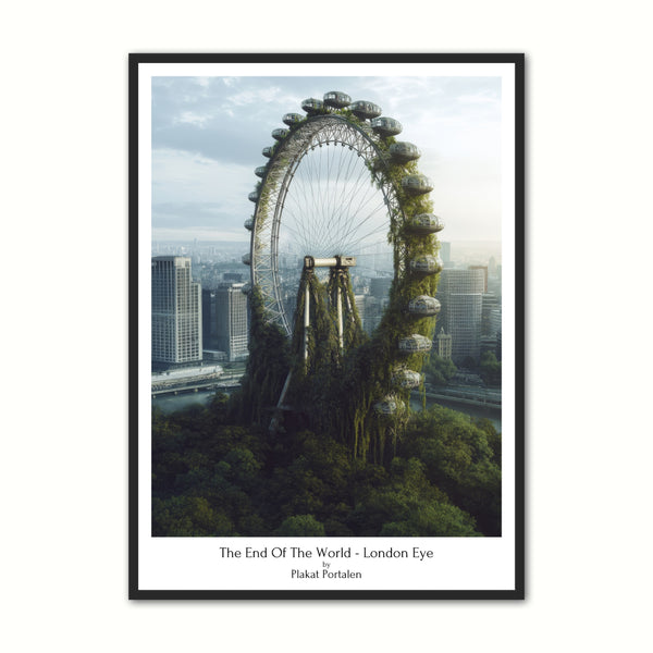 London Eye Plakat – Unik Kunst til Dit Hjem