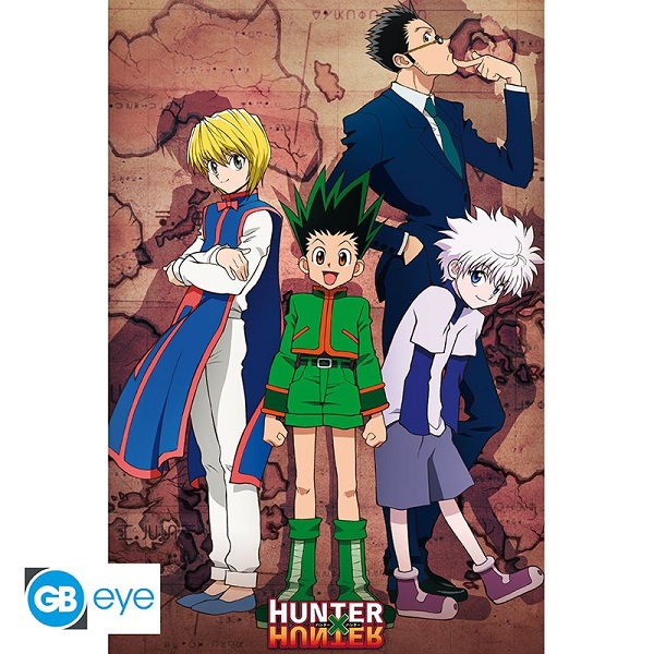 Hunter X Hunter – Heroes Plakat 61x91,5 cm – Fantastisk tilbud!