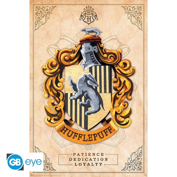Harry Potter Hufflepuff Plakat – Unik Kunst til Fans