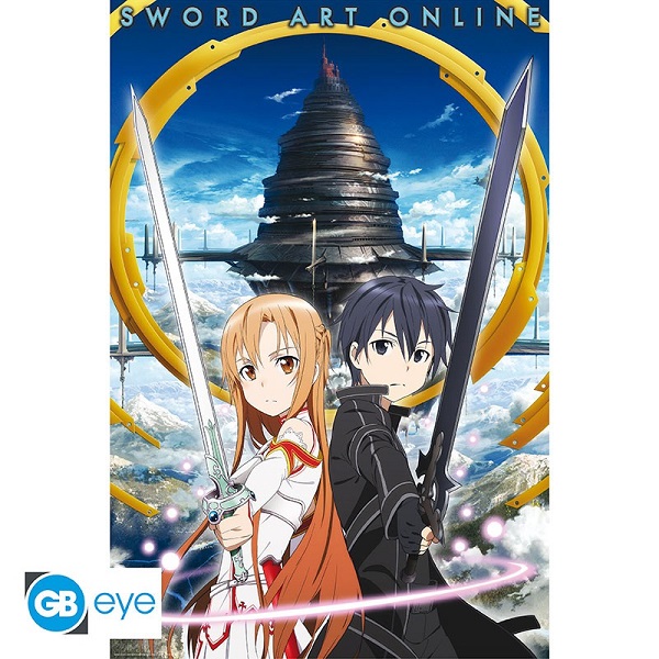 Sword Art Online – Aincrad Plakat – Fantastisk udsigt!