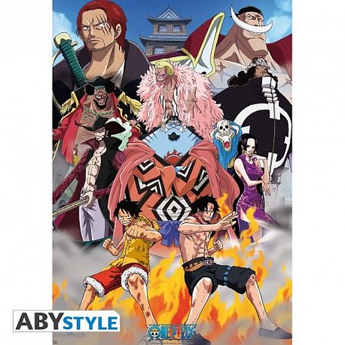 One Piece Plakat – Marine Ford Kamp, 91,5x61 cm