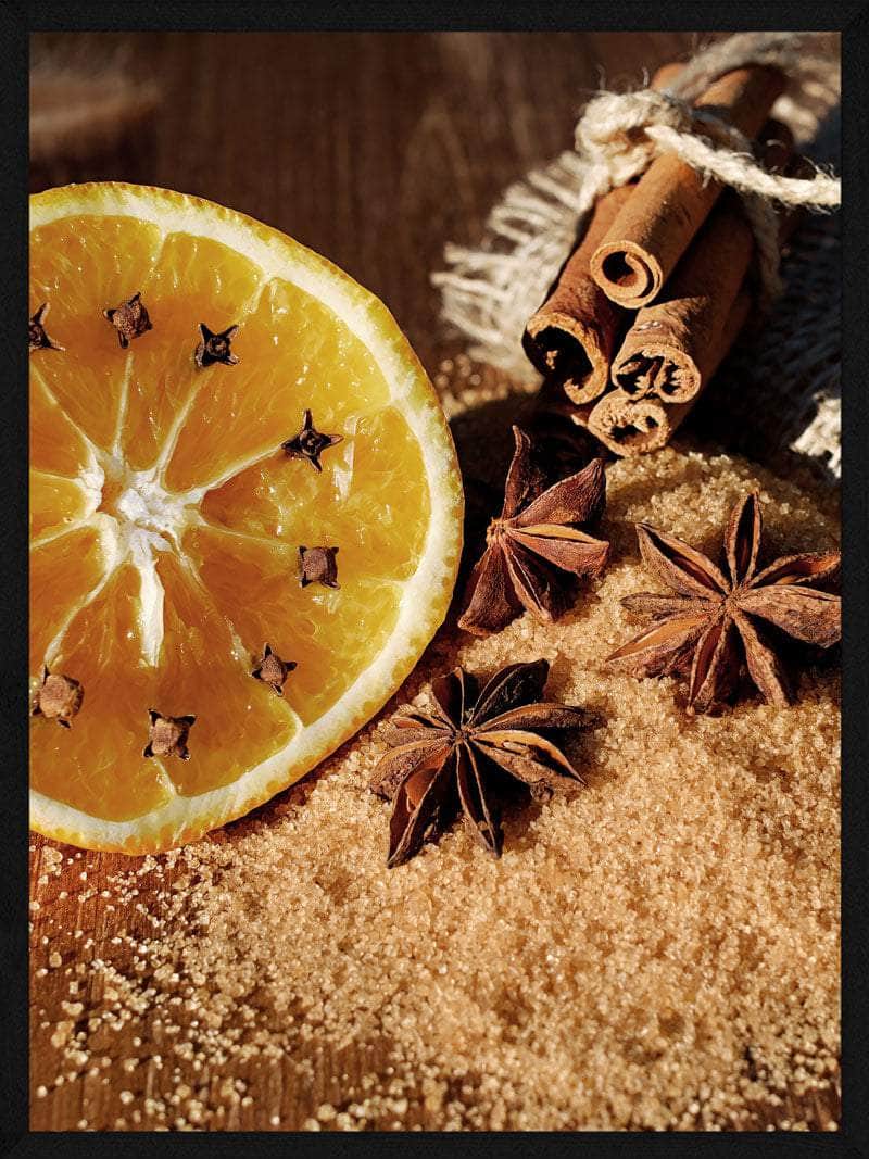 Appelsin og Anis Juleplakat - Skab julestemning i dit hjem!