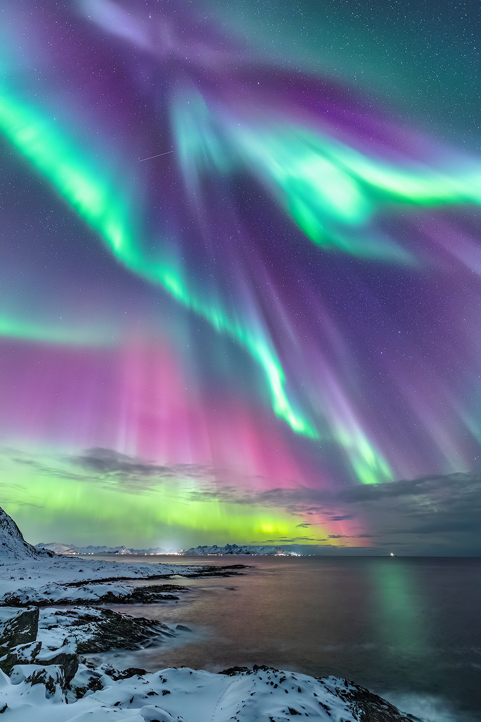 Aurora Storm Kunstværk af Frank Olsen - Unik Dekoration