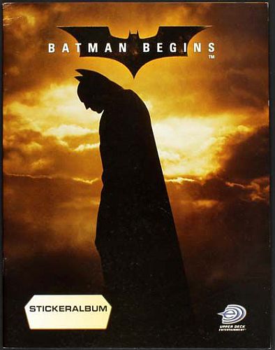 Batman Begins Klistermærkealbum - Perfekt til Samling