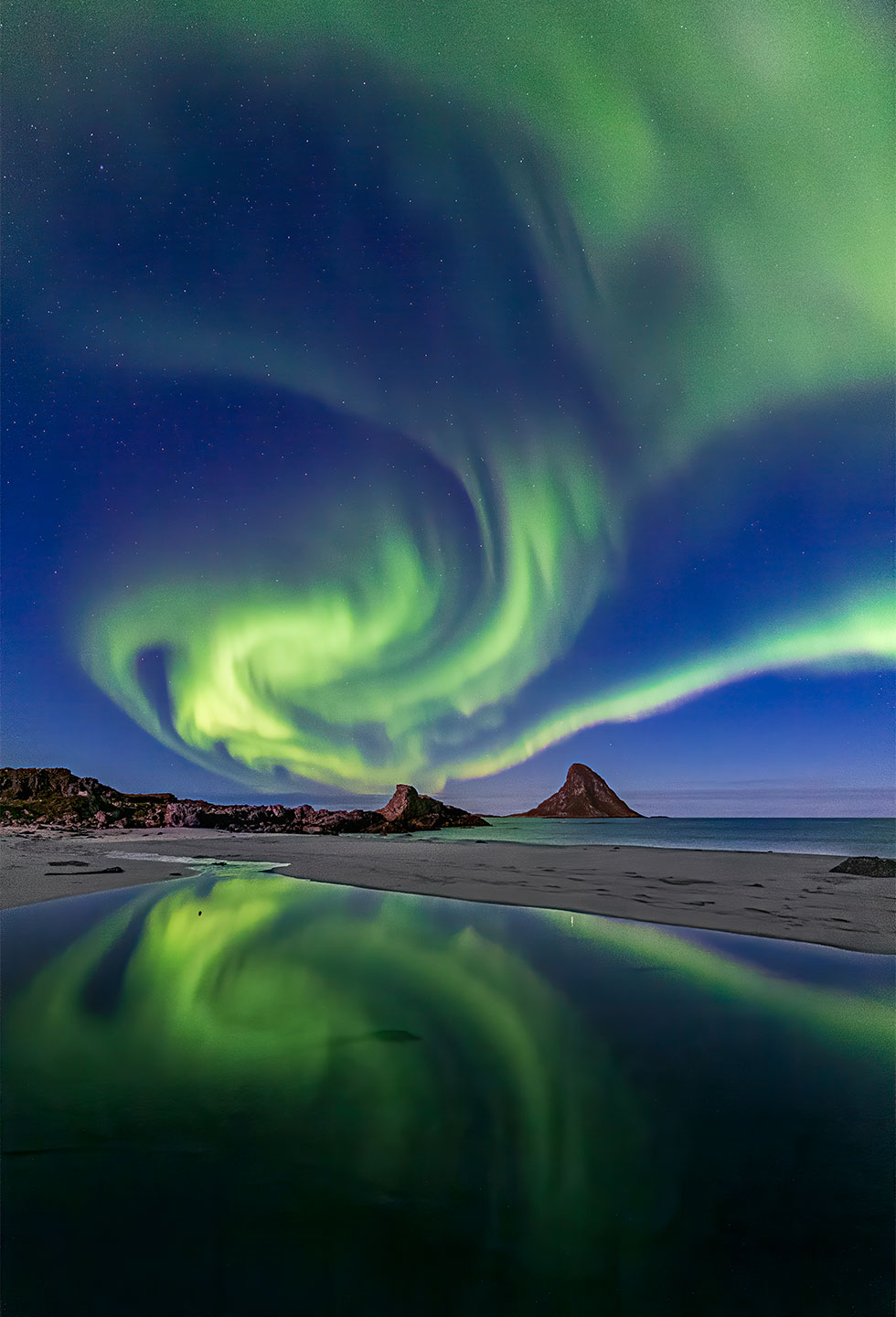 Køb Bleik Island Part 7 af Frank Olsen – Unik Kunstværk