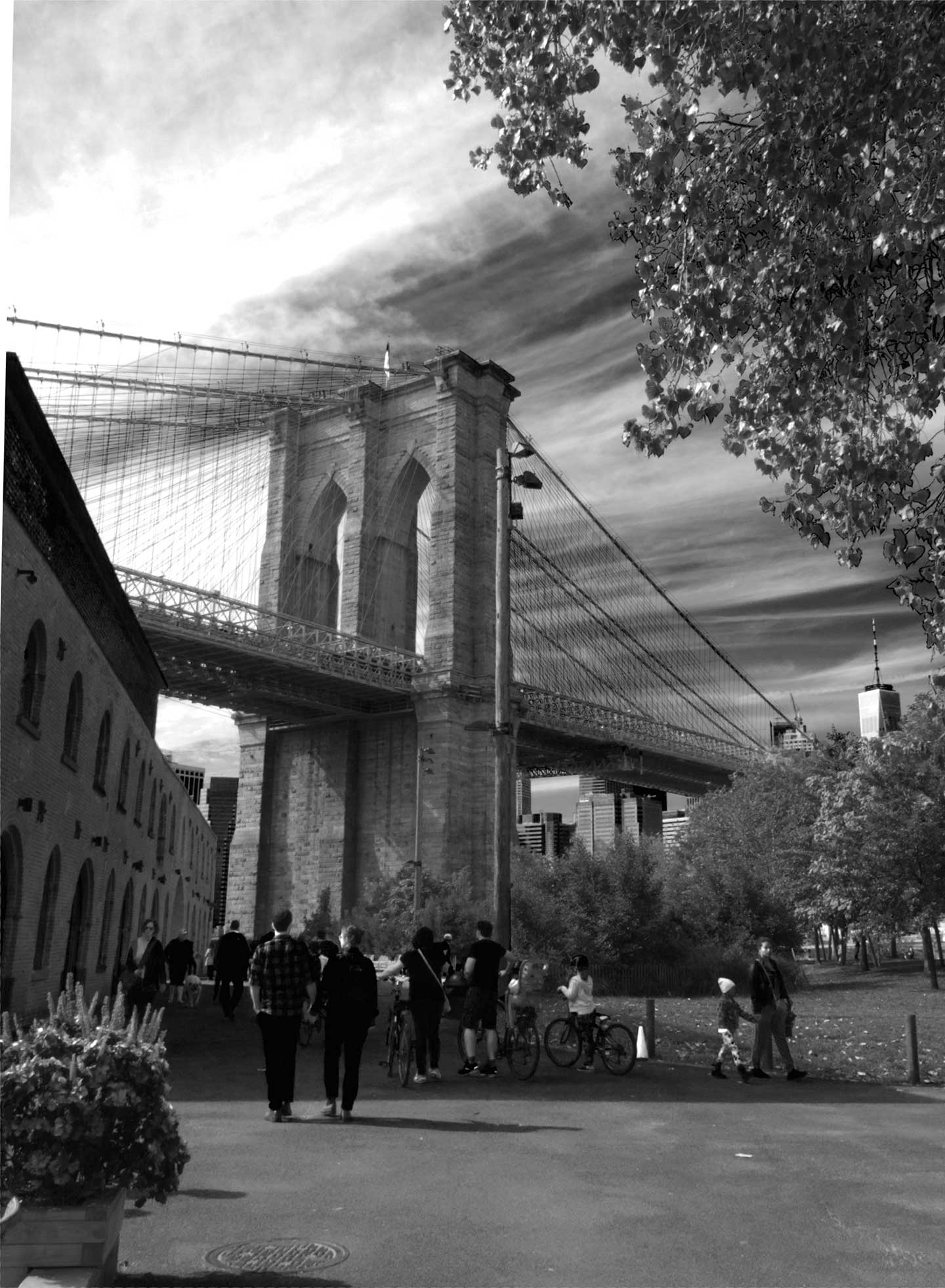Brooklyn Bridge N.Y. Foto af Palle Hasling Jakobsen
