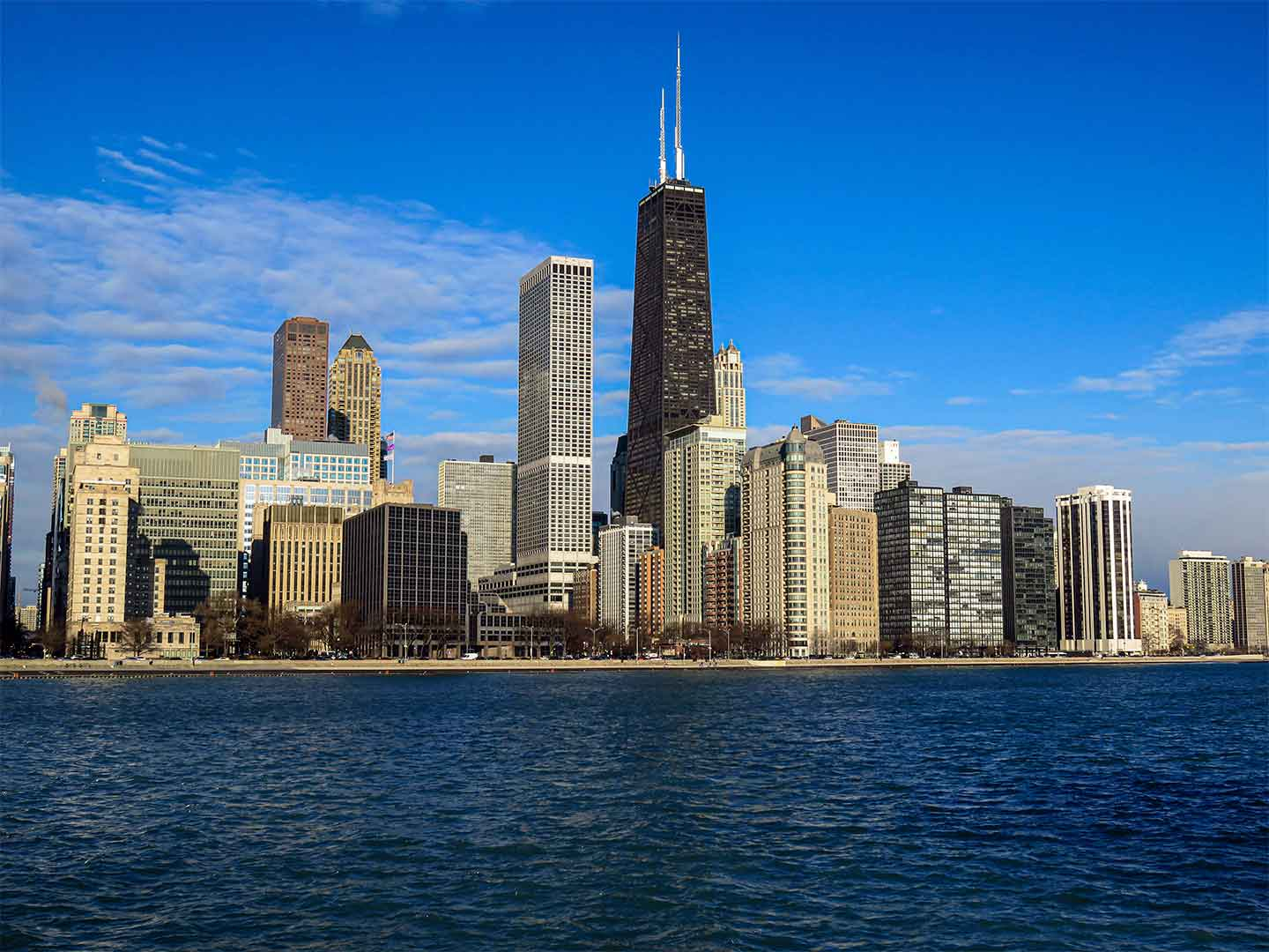 Chicago Foto af Helle Christensen - Unikt Kunstværk til Hjemmet