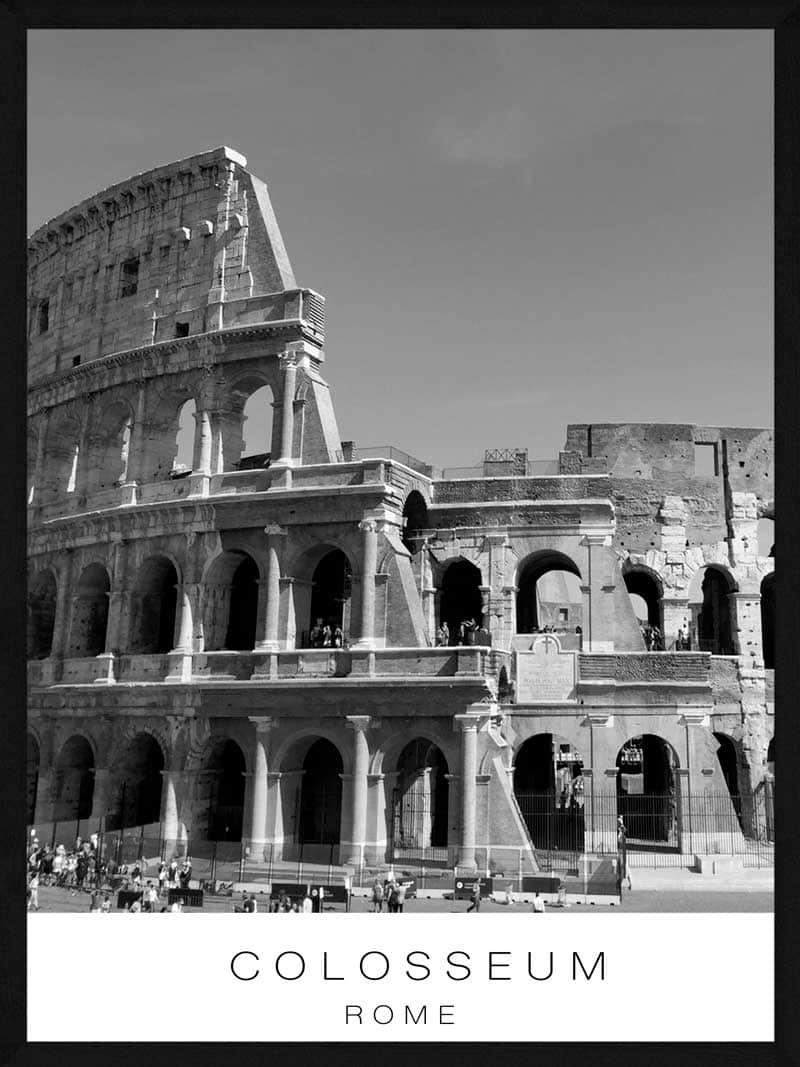 Colosseum Plakat - Fantastisk udsigt til et ikonisk monument