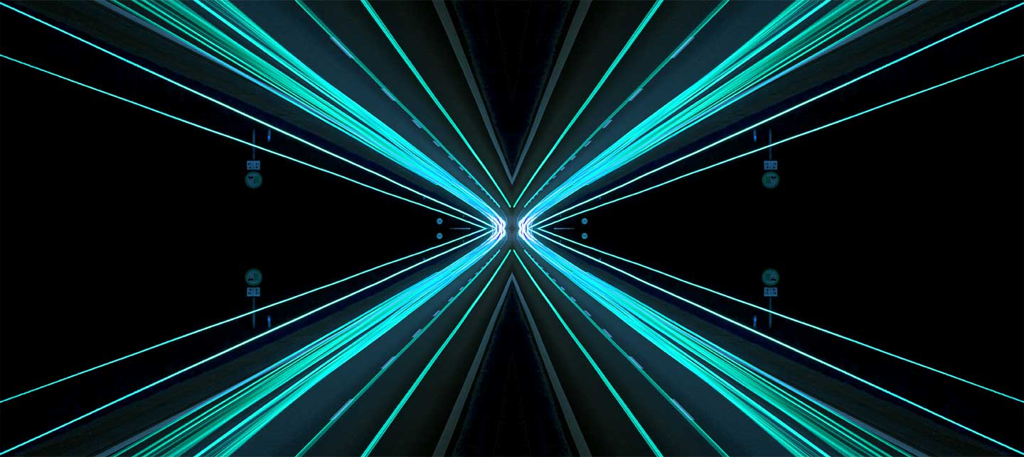 Unikt foto "Enter Blue" af Palle Hasling Jakobsen