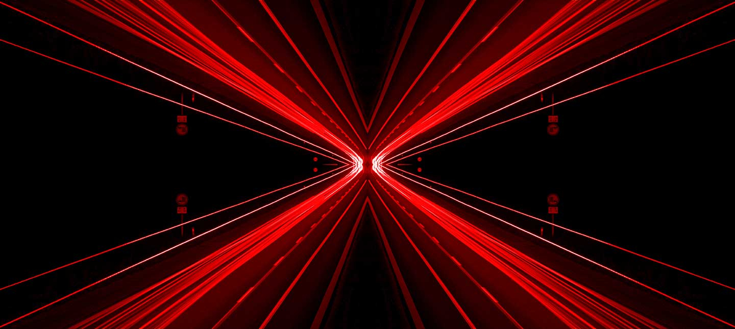 Enter Red - Unikt kunstfoto af Palle Hasling Jakobsen