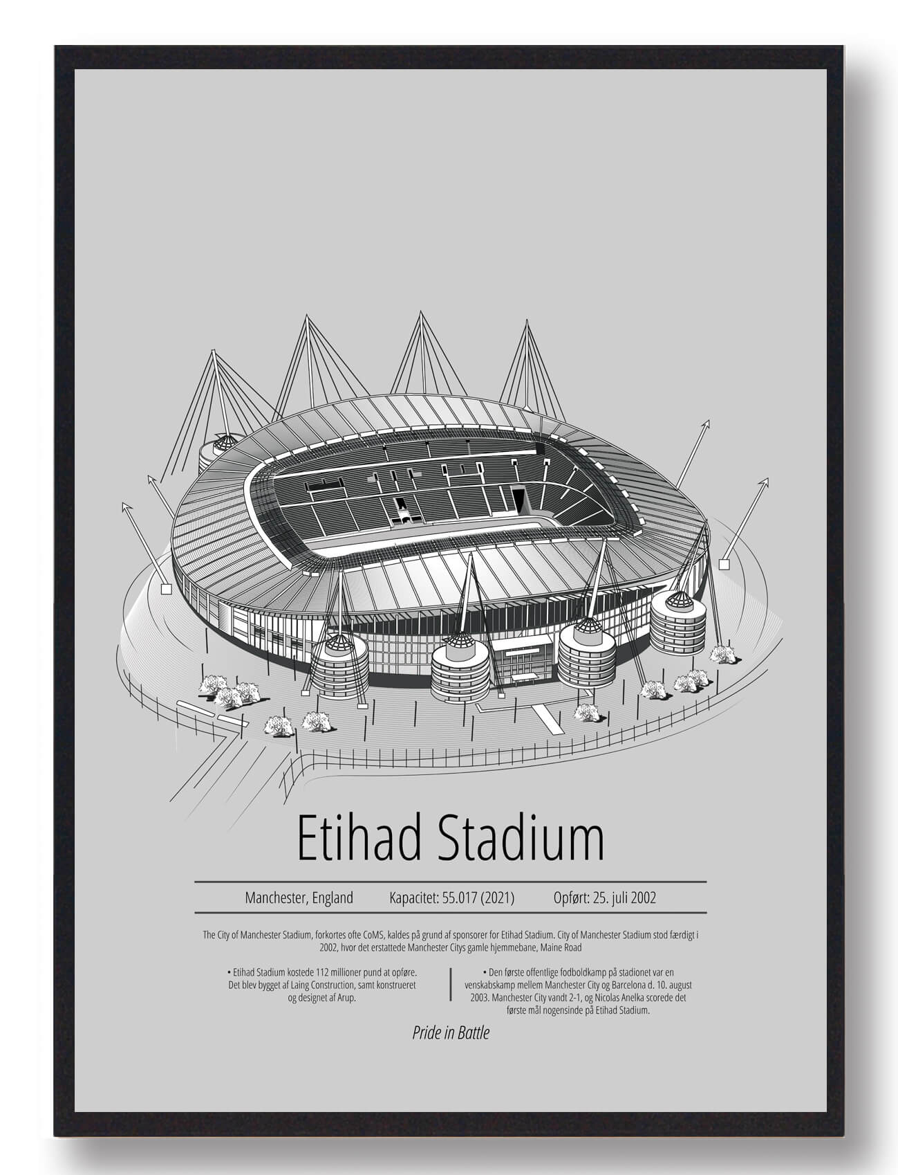 Etihad - Manchester City - grå