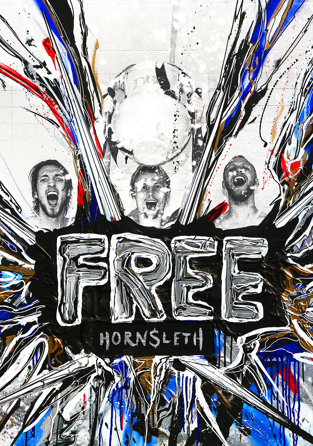 FCK Free Kunstværk af Hornsleth - Unikt Til Hjemmet