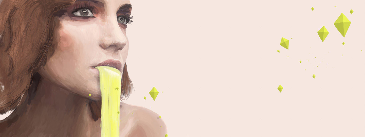 Flow af Mads Hindhede - Unikt kunstværk til hjemmet