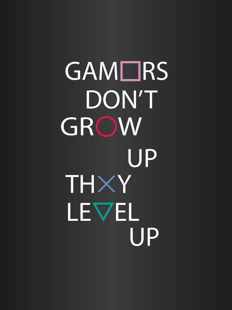 Level Up Gamer Plakat - Perfekt til Ungdomsværelset!