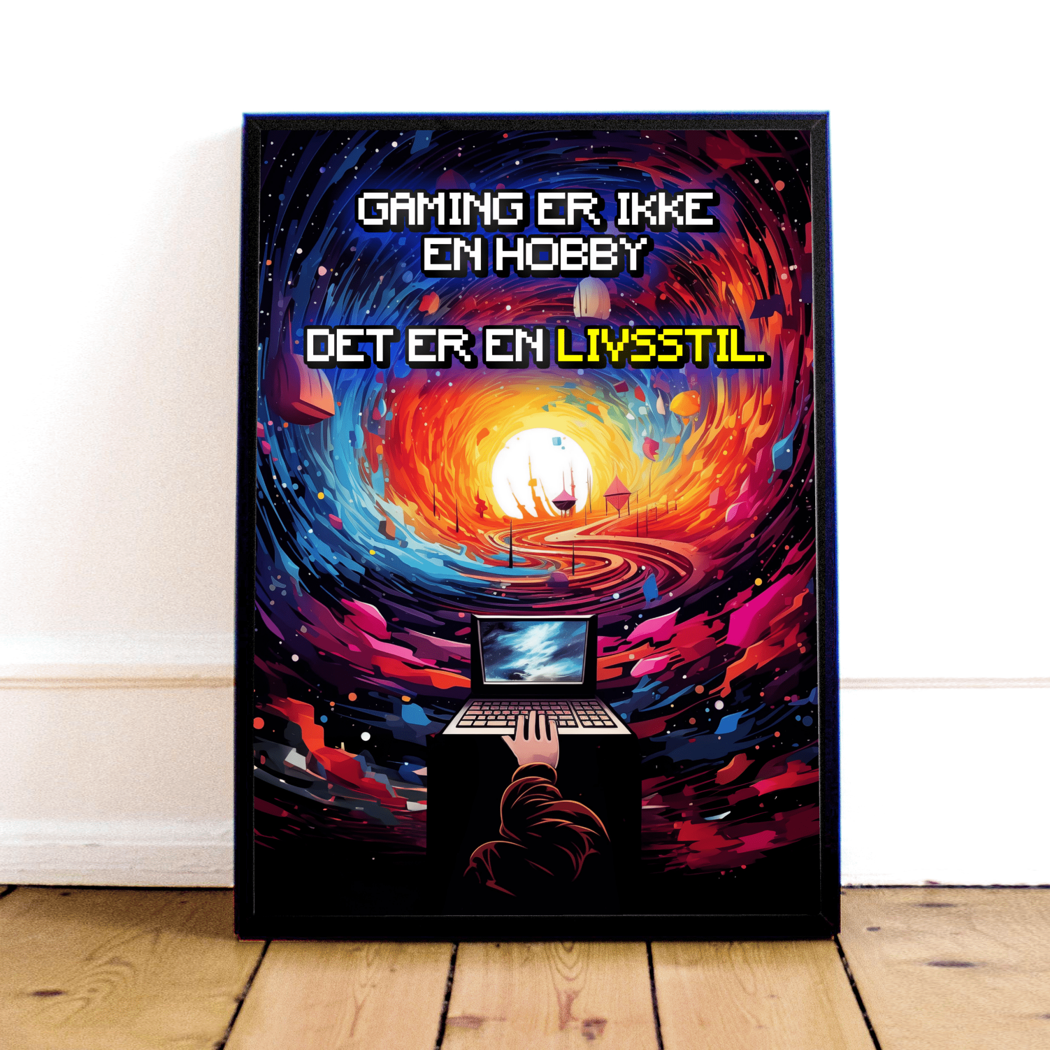 Gaming Livsstil Plakat - Perfekt til ægte gamere!