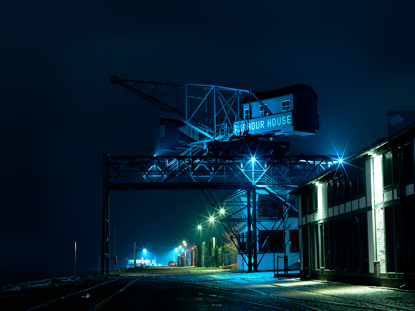 Harbor House af Jakob Evers - Unik Kunst til Hjemmet