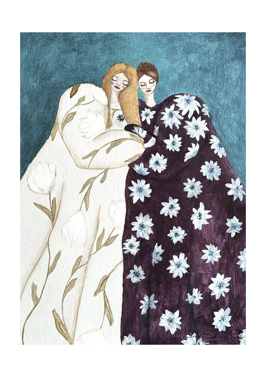 Hold On To Me – Kunsttryk af Isabel Savannah til dit hjem