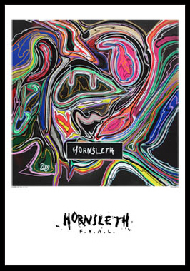 Black Abs af Hornsleth, 230g Fine Art papir, 50x70 cm