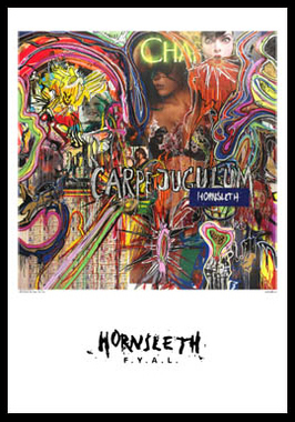 Carpe Jugulum Kunsttryk af Hornsleth – 50x70 cm
