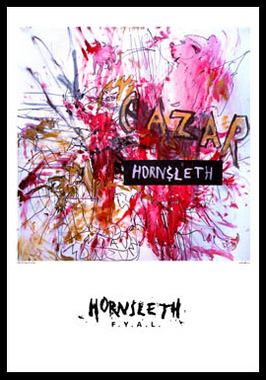 Cazar af Hornsleth, 230g Fine Art Papir 50x70 cm - Kunstværk