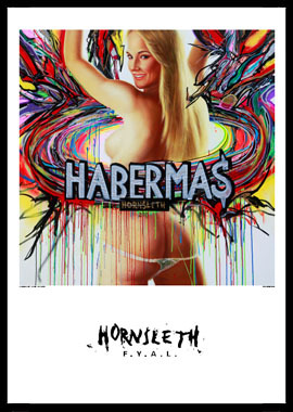 Habermas af Hornsleth - Kunsttryk på 230g Fine Art papir