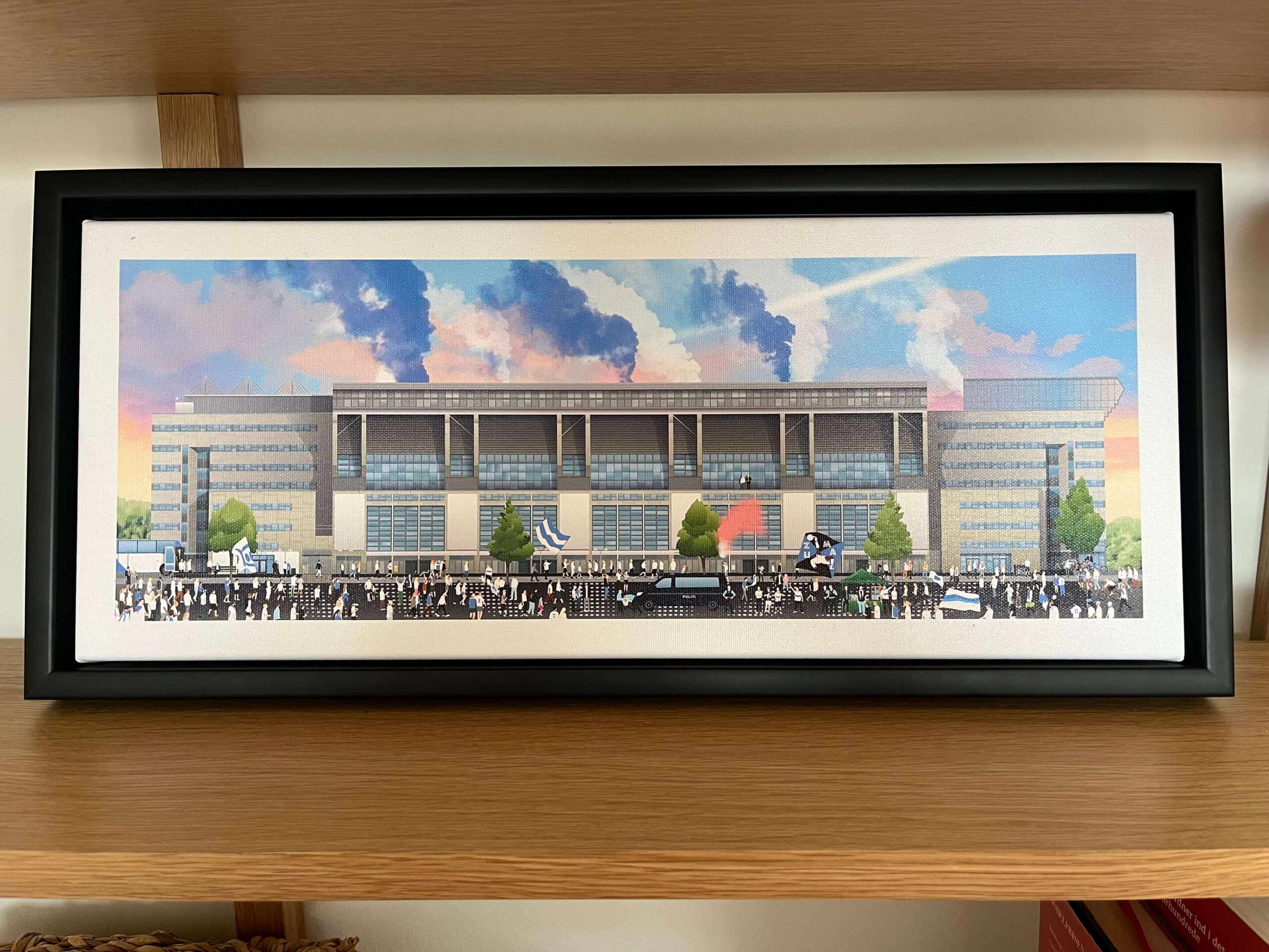 FCK Parken Lærredsprint - Eksklusiv Plakat til Fans