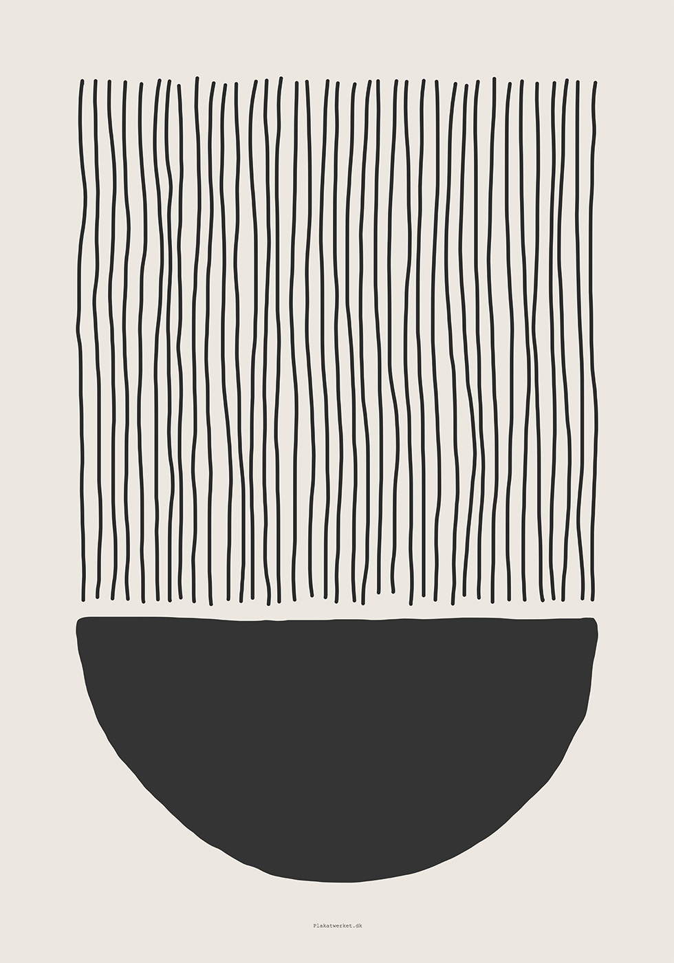 Jells Going Down – Abstrakt Kunst til Dit Hjem