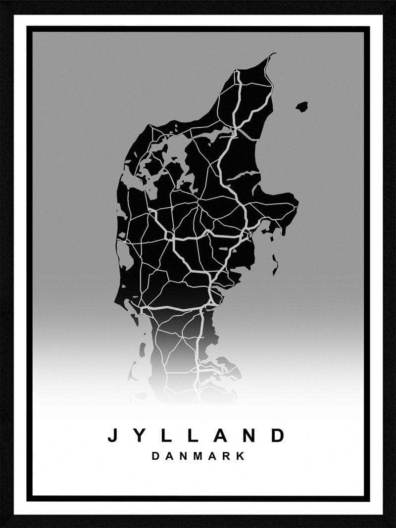 Jylland Plakat – Perfekt til det moderne hjem