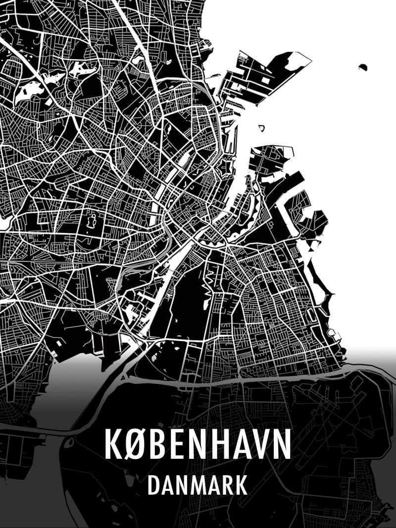 København Plakat – Udforsk Hovedstaden i Smukt Design