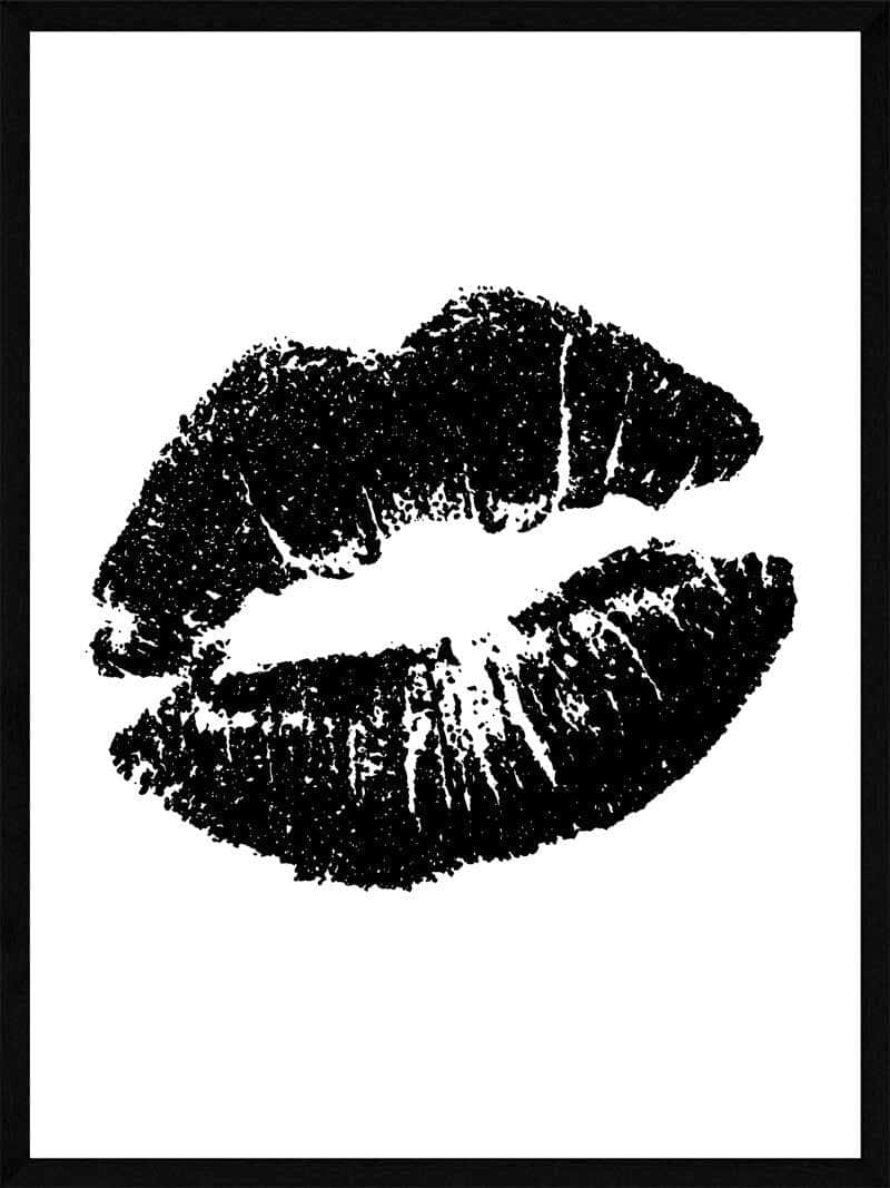 Læber Plakat til Feminin Indretning - Postersbyus Kunstværk
