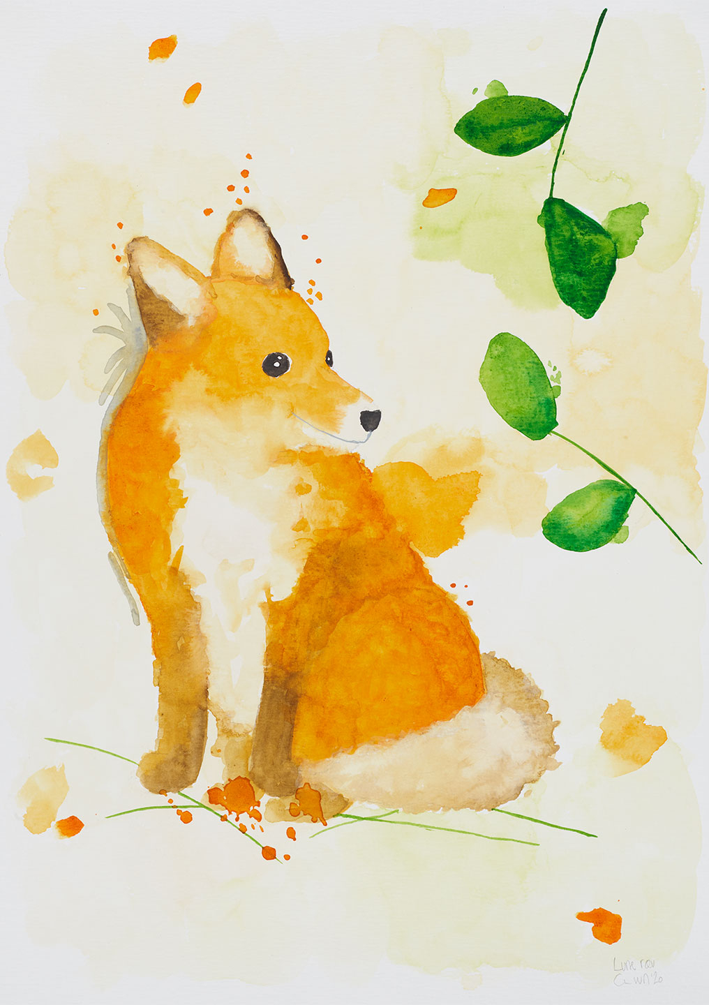 Lune ræv af Et Lille Atelier