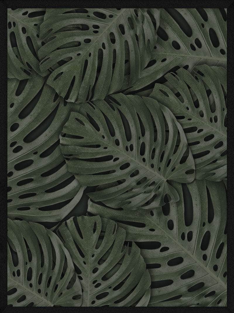 Monstera Blade Plakat – Botanisk Kunst til Dit Hjem