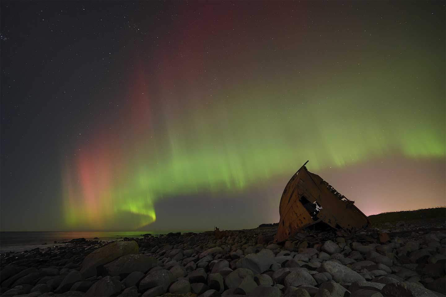 Norfrost Aurora - Unikt Kunstværk af Cato Johan Rød