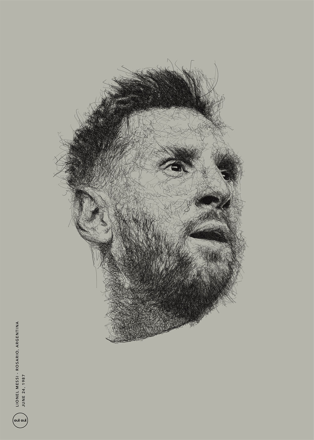 Icons  -  Lionel Messi af Olé Olé