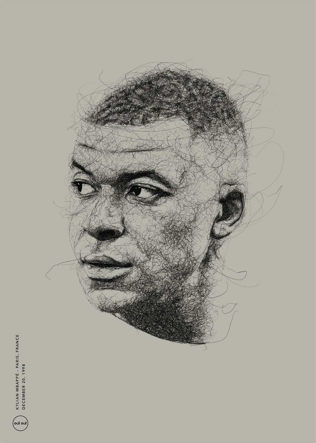Icons  -  Kylian Mbappé af Olé Olé