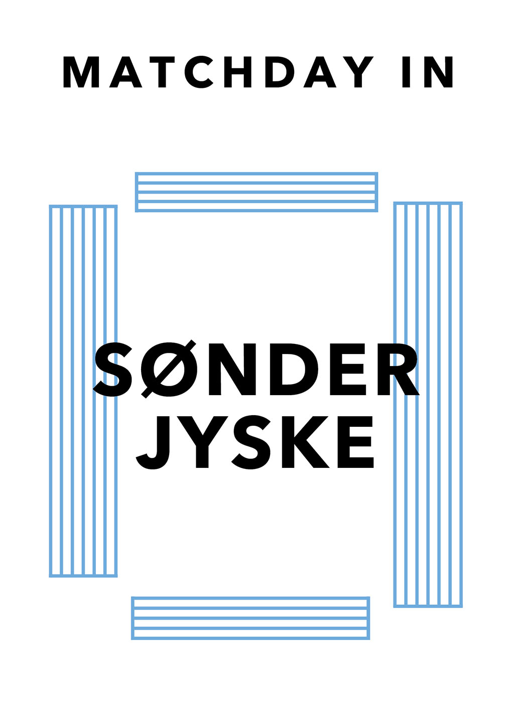 Matchday in Sønderjyske af Olé Olé