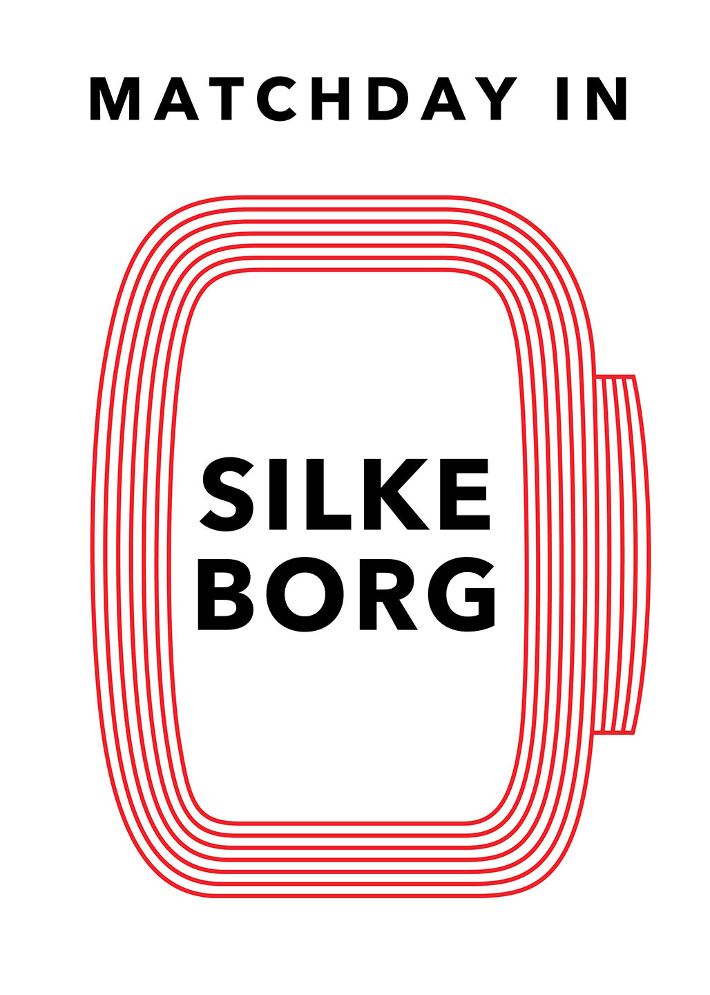 Matchdag i Silkeborg – Unik Kunstværk af Olé Olé