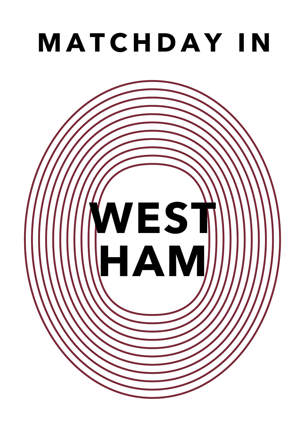 Matchdag i West Ham – Unik fodboldkunst til dit hjem