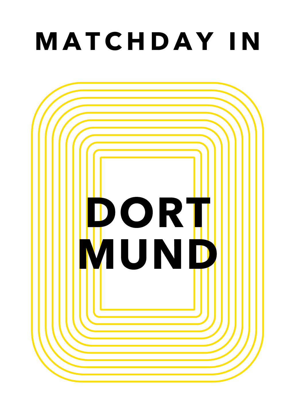 Matchdag i Dortmund - Unik kunst til fodboldfans