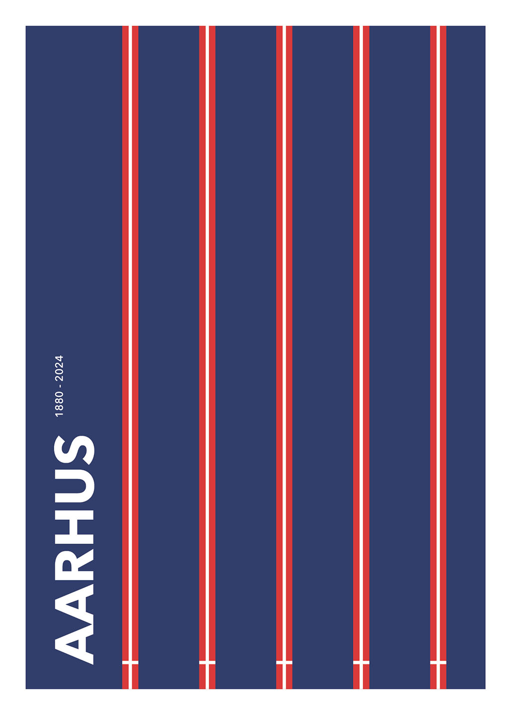 Unik Kunstværk: Aarhus 1880-2024 af Olé Olé