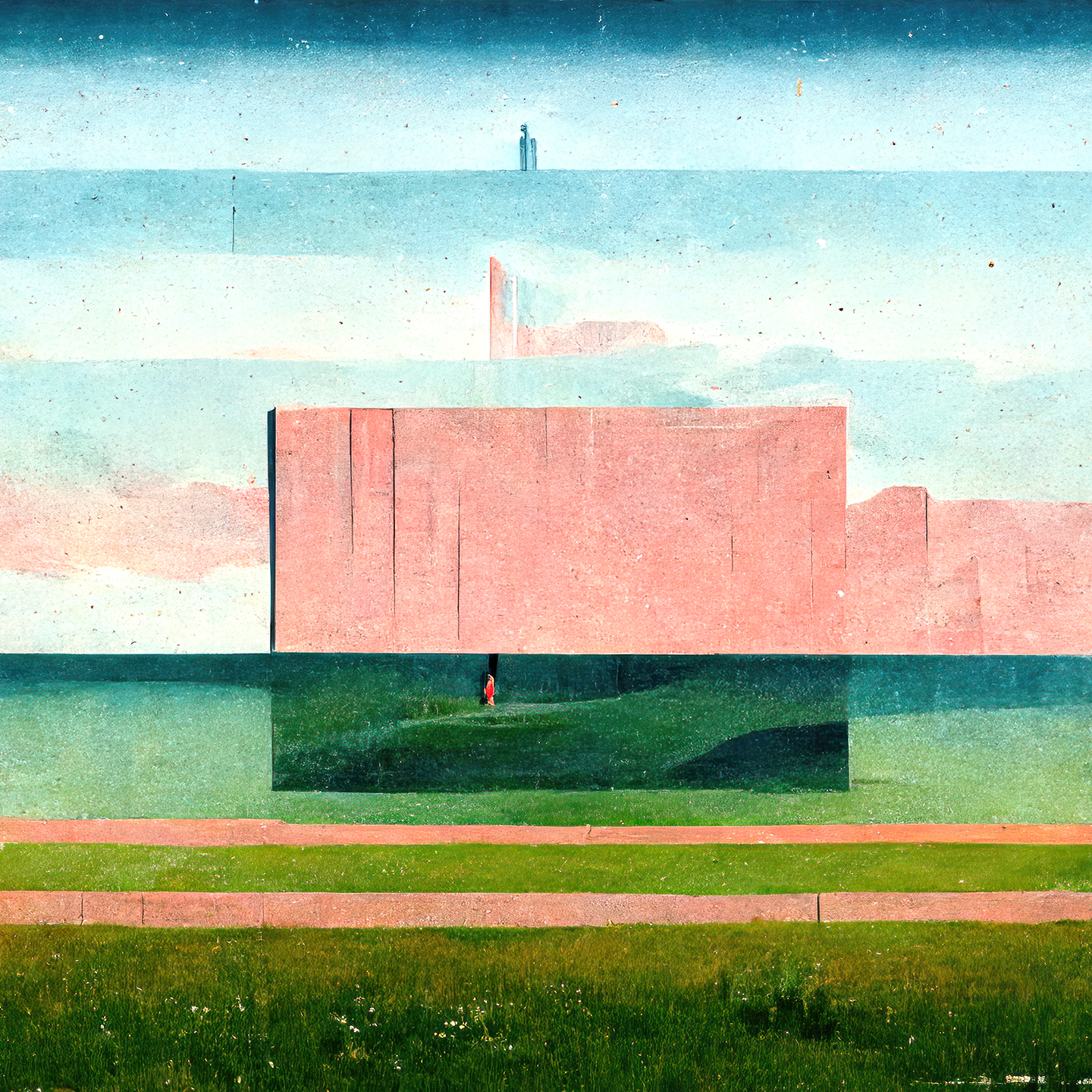 Pink Sommer 2 af Yoma.emptylands - Kunsttryk på tilbud