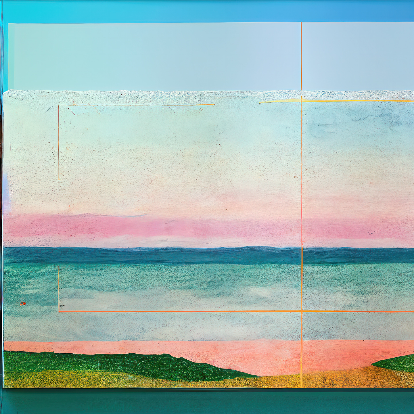 Pink Summer 4 Kunsttryk af Yoma.emptylands