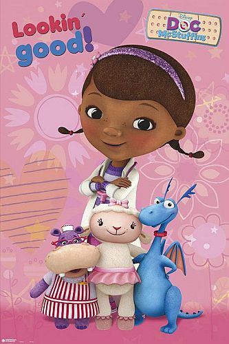 Fantastisk Doc McStuffins plakat - 61x91,5 cm tilbud!