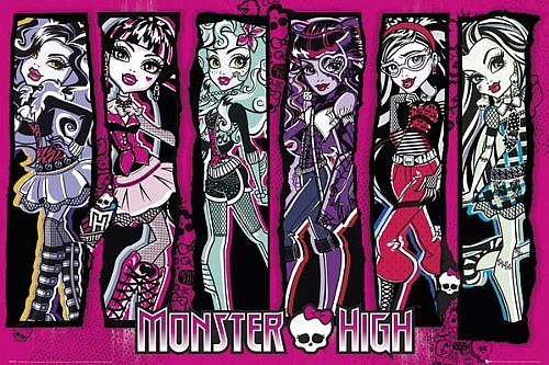 Super tilbud: Monster High Plakat – 61x91,5 cm