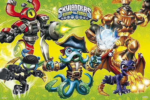 Super tilbud plakat – Skylanders Swap Forces 61x91,5 cm