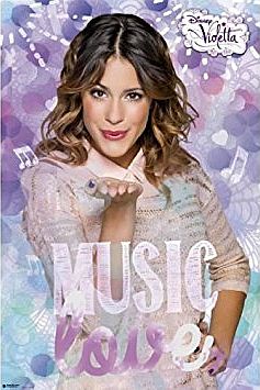 Fantastisk Violetta Musik Plakat – Super Tilbud!