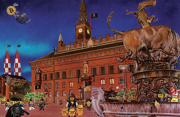 Rådhuspladsen Kunsttryk - Unik Dekoration til Dit Hjem